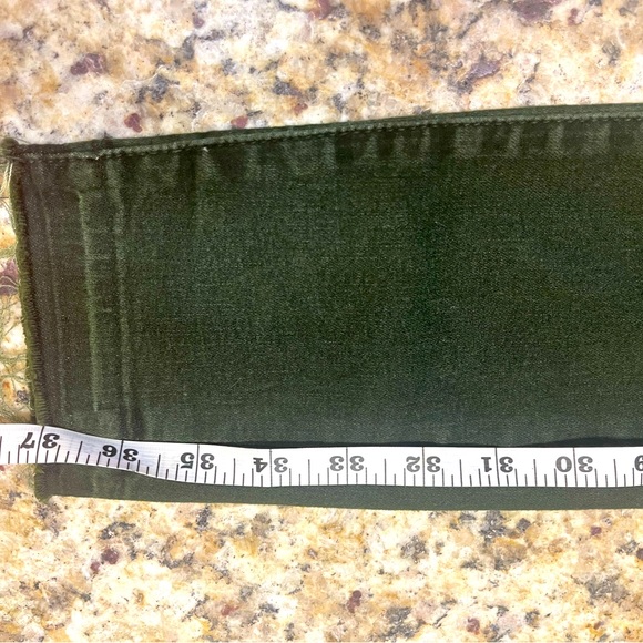 Articles of Society raw hem skinny ankle jeans in olive green size 25 - Picture 8 of 10